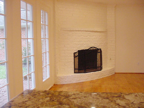 fireplace Houston Texas real estate