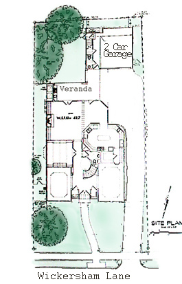 site plan  Houston Texas real estate